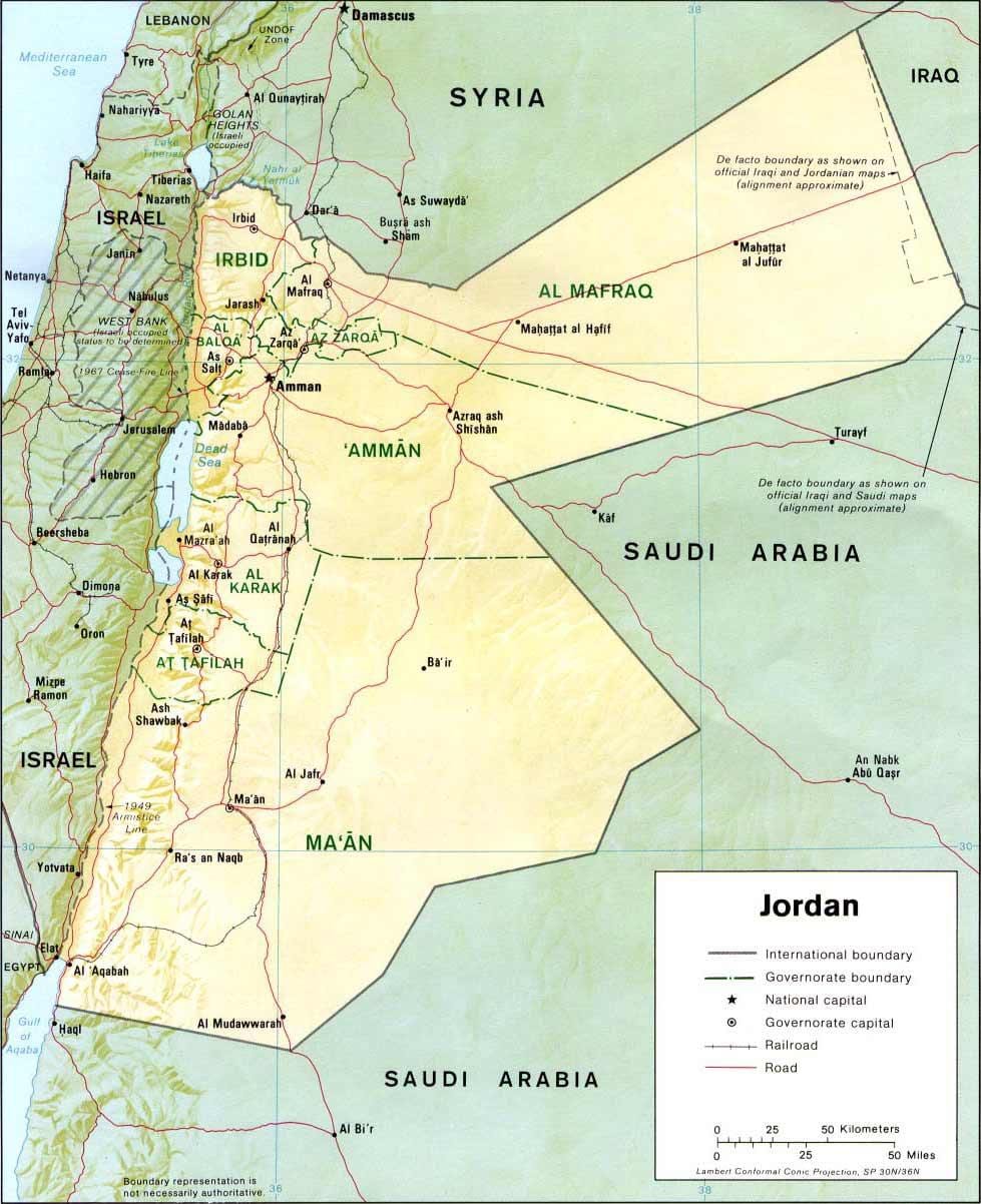 harta e sweimeh Jordan