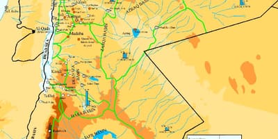 Harta e Jordanit klimës